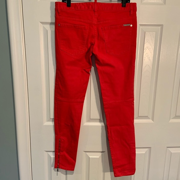Italian made red DSQUARED2 jeans - Picture 2 of 6